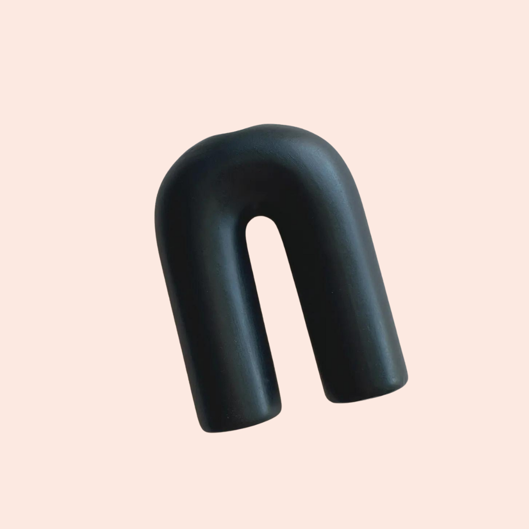 Arch Wooden Taper Candle Stand
