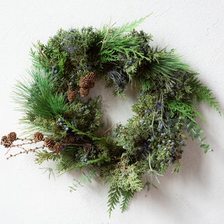  How to make a fresh Christmas wreath (DIY)