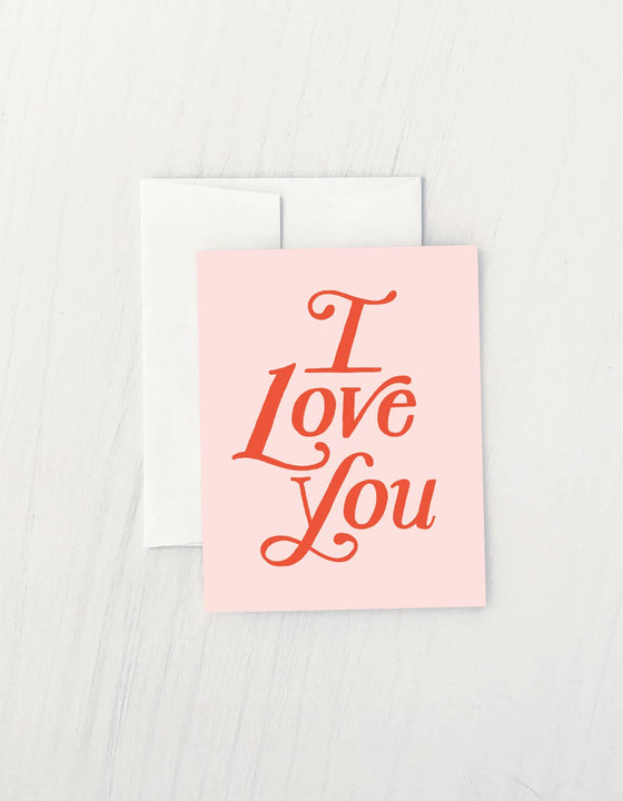 I Love You Card