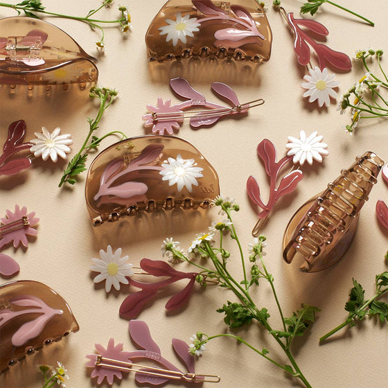 Marguerite Daisy Flower Hair Clip