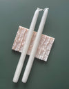 Hand-Dipped Taper Candle Pair