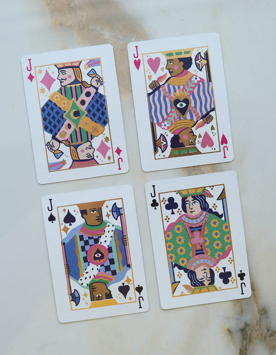 Neon Royals Playing Cards | Standard Deck