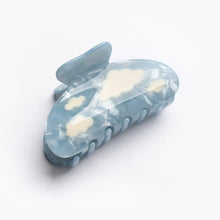  Sky Blue with White Clouds Hair Clip