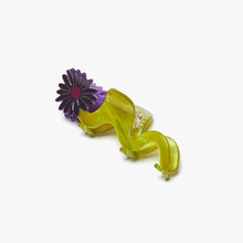  Purple Daisy Hair Clip