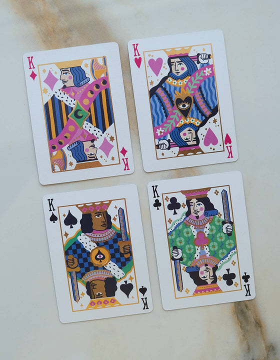 Neon Royals Playing Cards | Standard Deck