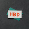 HBD Mini Card