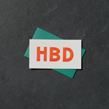  HBD Mini Card