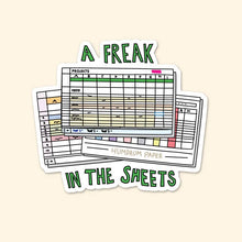  Freak in the Sheets - Excel Sticker