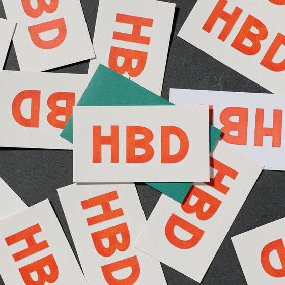 HBD Mini Card