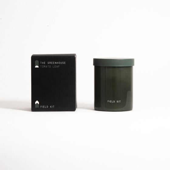 The Greenhouse Glass Candle by Field Kit