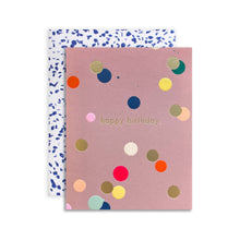  Happy Birthday Card with Dots