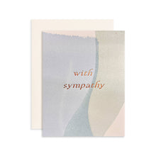  Blue Sympathy Card