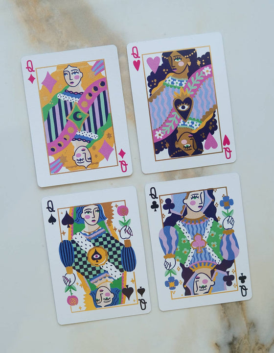 Neon Royals Playing Cards | Standard Deck