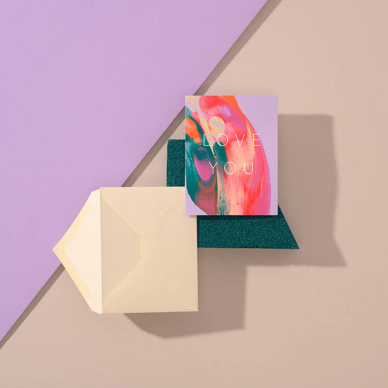Orchid Love You Card