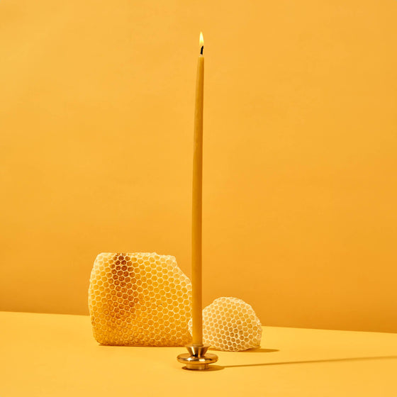 Thin 100% Pure Beeswax Candles | 7 Pack