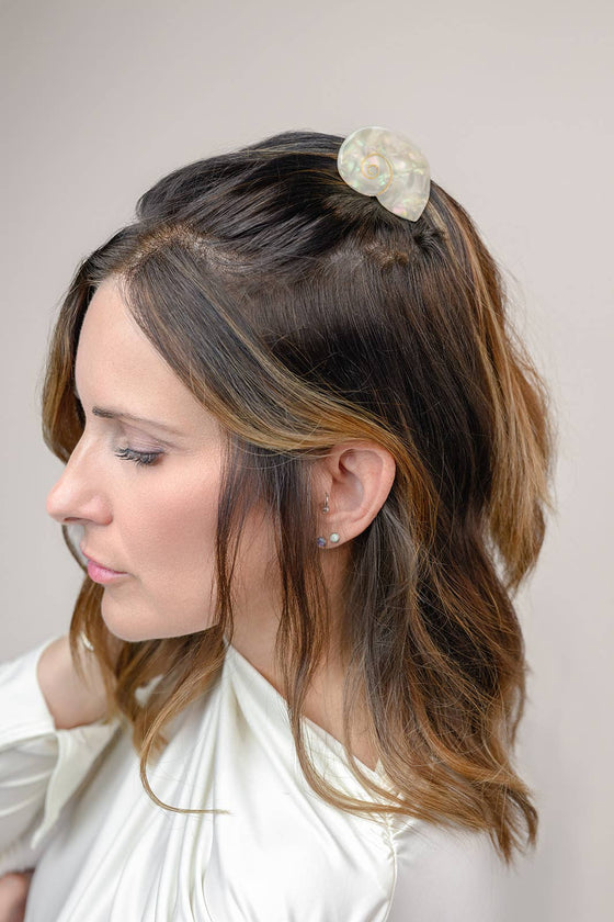 Siren Sea Shell Mini Hair Clip