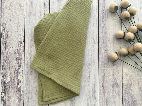 Crinkle Cloth Napkins |  Set of four