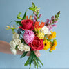 Mother's Day Flowers Wrapped in Paper