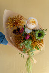 Thanksgiving Flowers: Wrapped in Paper