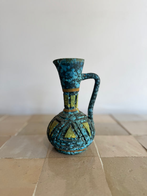 Small Ceramic Vintage Pitcher
