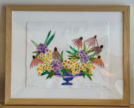 Cut Paper Collage by Annie Issa