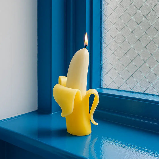 Big Banana Candle - Handmade