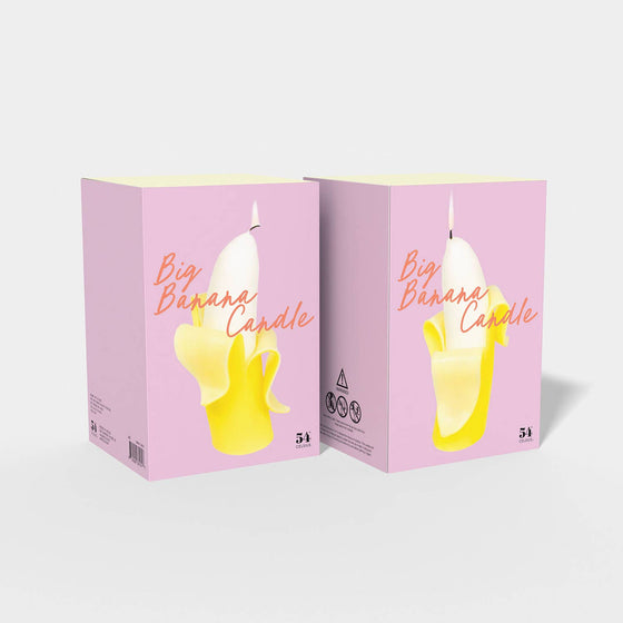 Big Banana Candle - Handmade