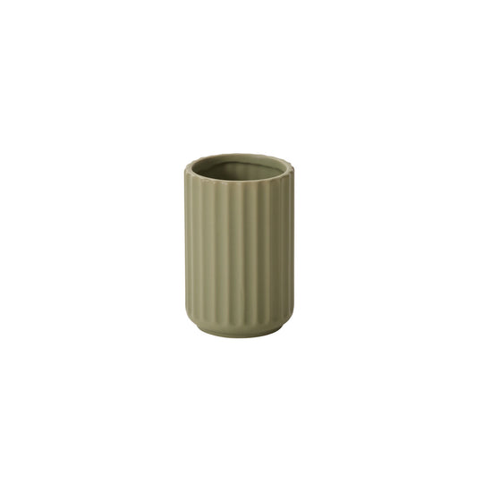 Pleated Ceramic Vase
