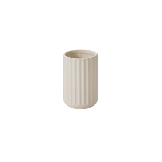 Pleated Ceramic Vase