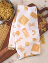 Pasta Shapes Cotton Tea Towel