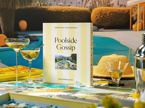 Poolside Gossip - Slim Aarons Collab - 1000 Piece Puzzle