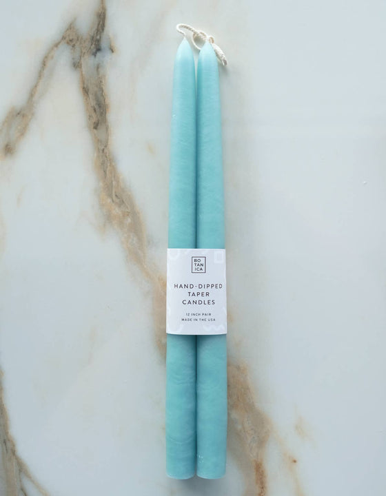 Hand-Dipped Taper Candle Pair