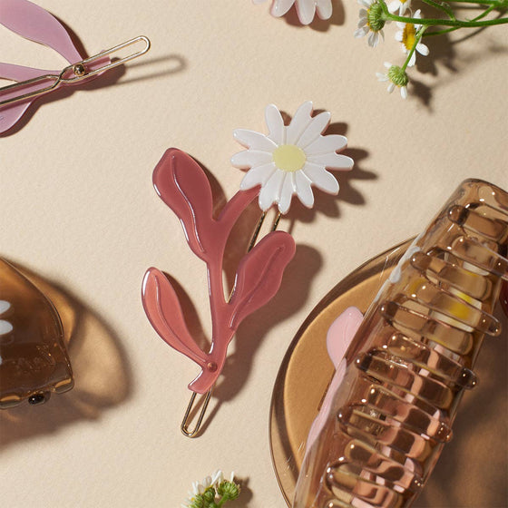 Marguerite Daisy Flower Hair Clip