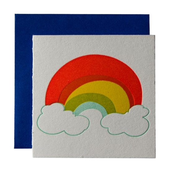 Rainbow Tiny Card