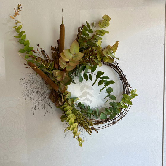 Autumn Eucalyptus Wreath