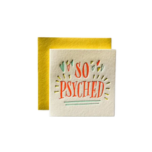  Psyched Tiny Card