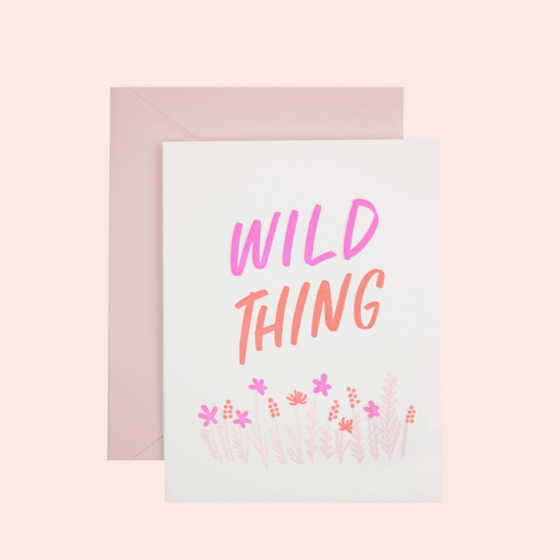 Wild Thing Card