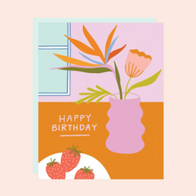 Birds of Paradise Birthday Card