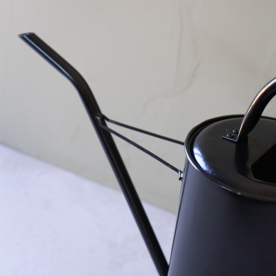 Black Watering Can