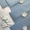 Dried Flower Wax Seal Stickers