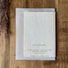 Ginkgo Handmade Blank Card