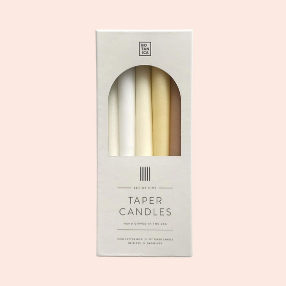 Botanica Taper Candle Set