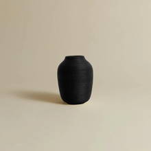  North Palm Ribbed Ceramic Vase