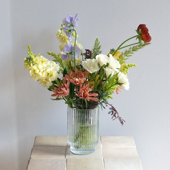 Flowers Arranged in a Vase