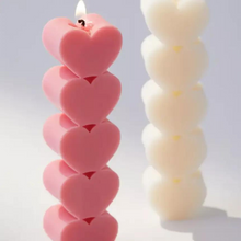  Heart Stacked Candle