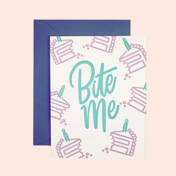 Bite Me Card