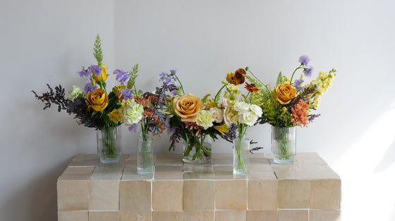 Multi-vase Floral Collections