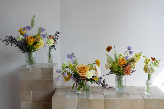 Multi-vase Floral Collections