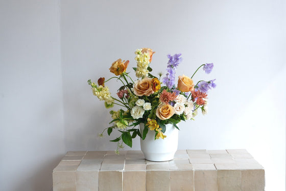 Flowers Arranged in a Vase