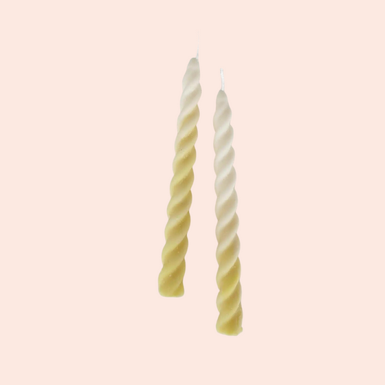 Twirl Taper Candle